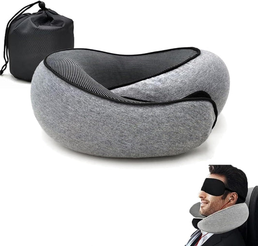 Memory Foam Travel Neck Pillow