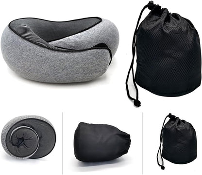 Memory Foam Travel Neck Pillow